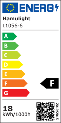 Led - Beleuchtung mit 6 Spots, dimmbar mit Fernbedienung