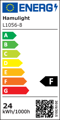 Led - Beleuchtung mit 8 Spots, dimmbar mit Fernbedienung